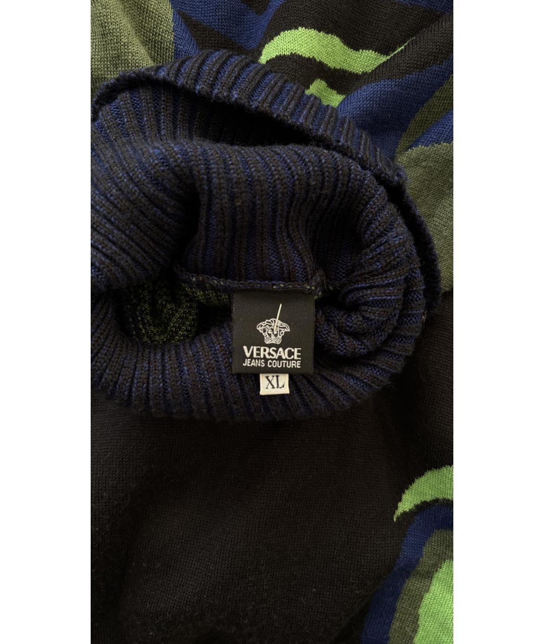 VERSACE Шерстяная водолазка, фото 4