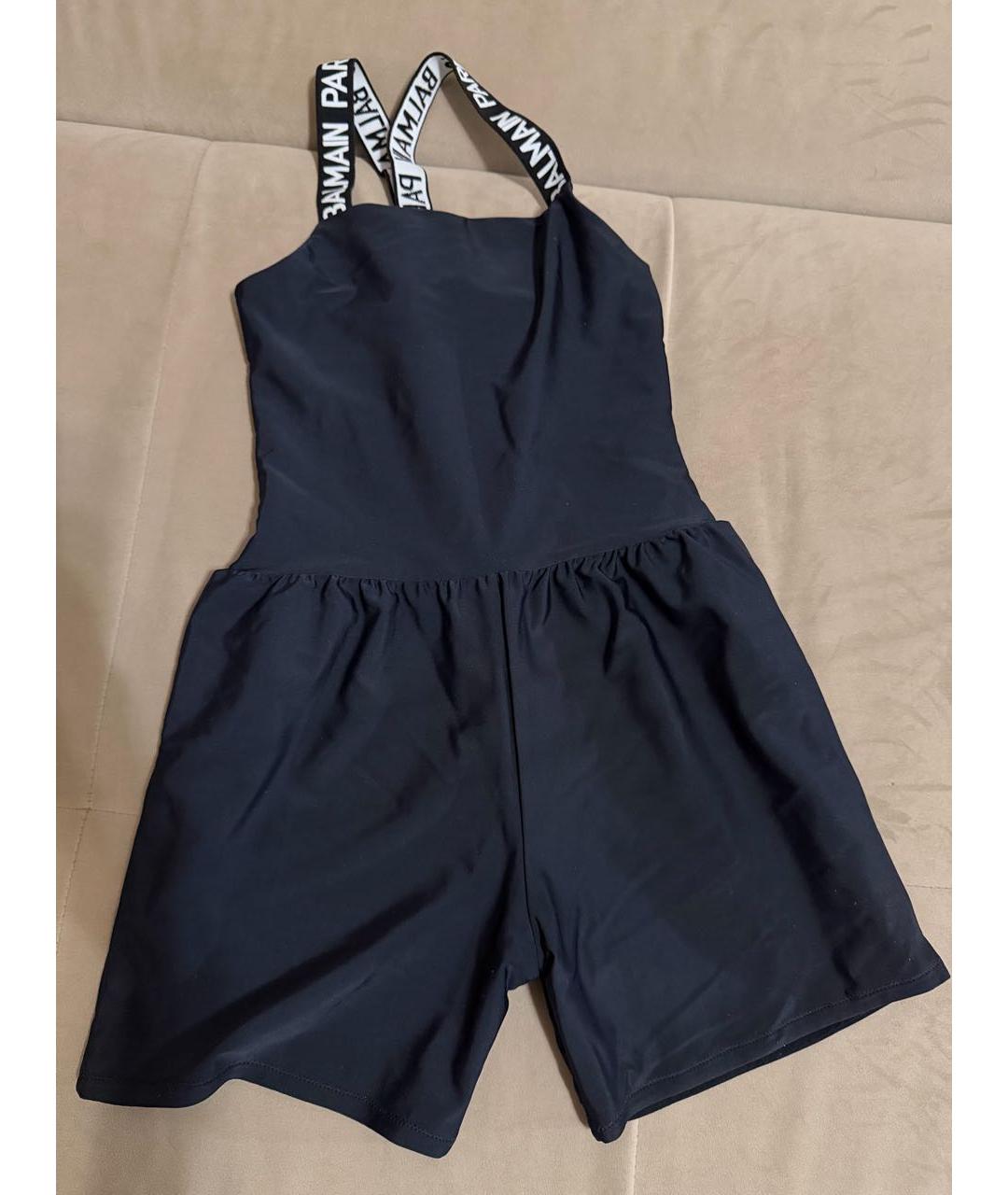 BALMAIN Черный комбинезон, фото 6