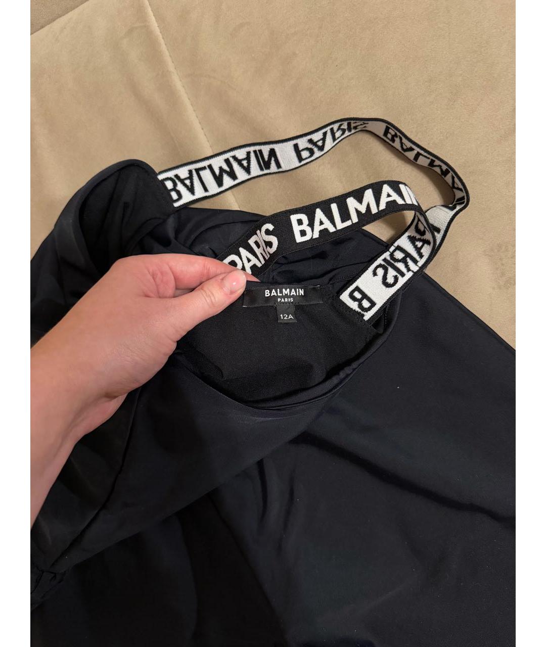 BALMAIN Черный комбинезон, фото 3