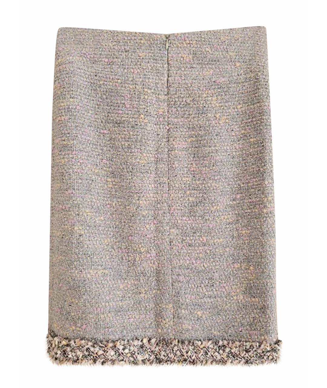 CHANEL Белая юбка мини, фото 1