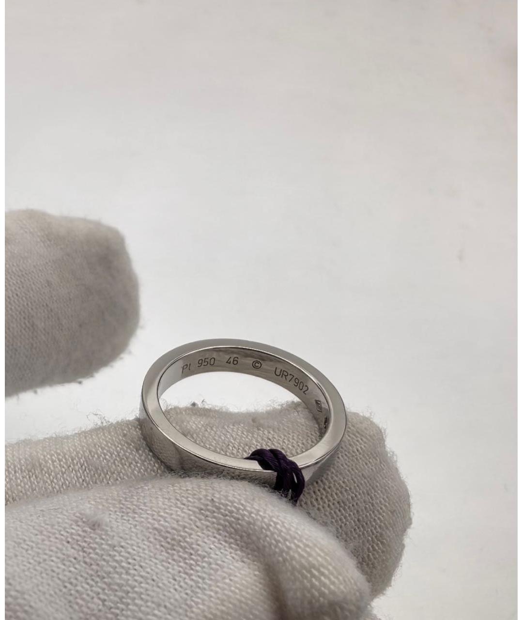 CARTIER Серебряное платиновое кольцо, фото 4