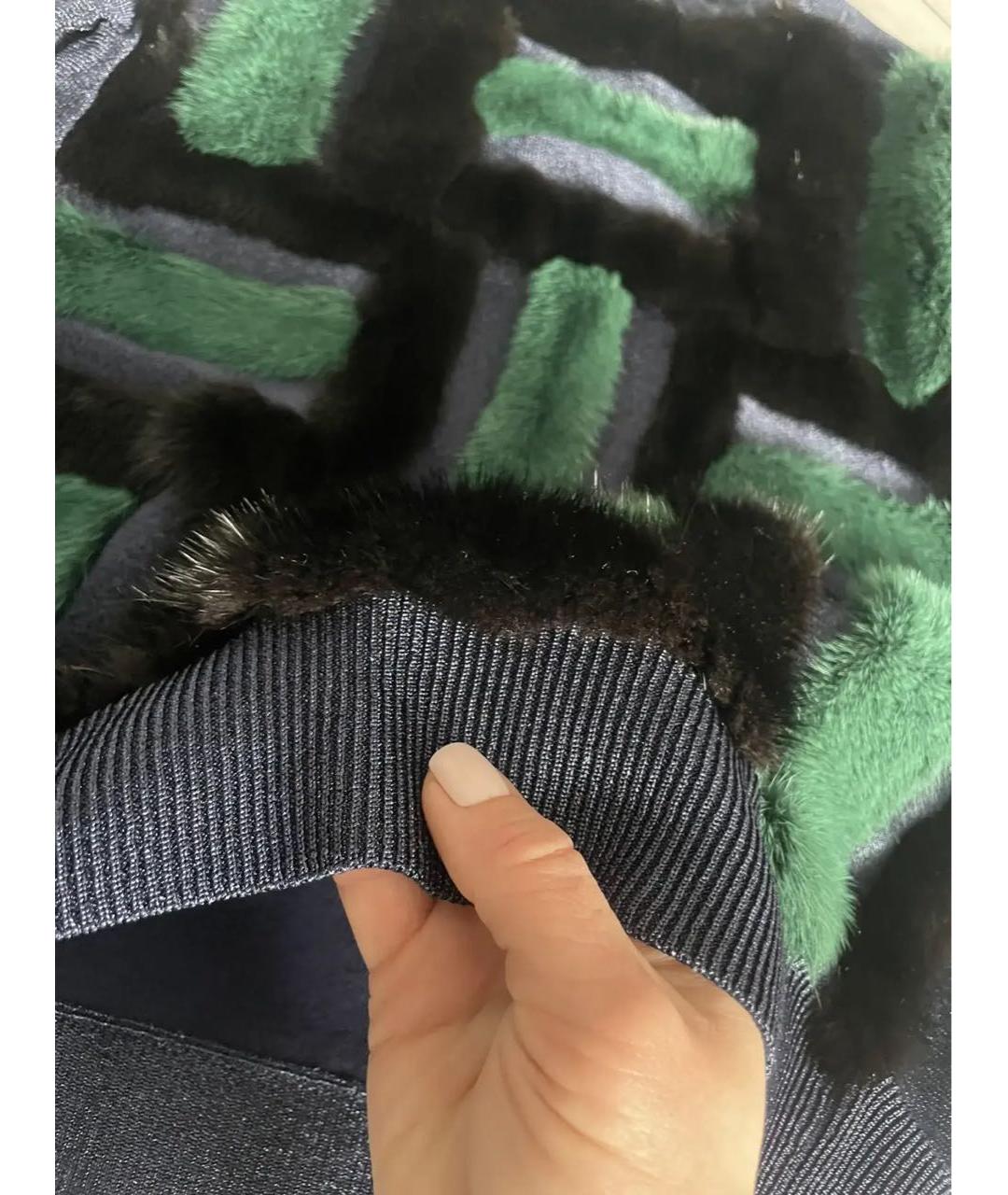 LOUIS VUITTON Темно-синий вискозный джемпер / свитер, фото 3