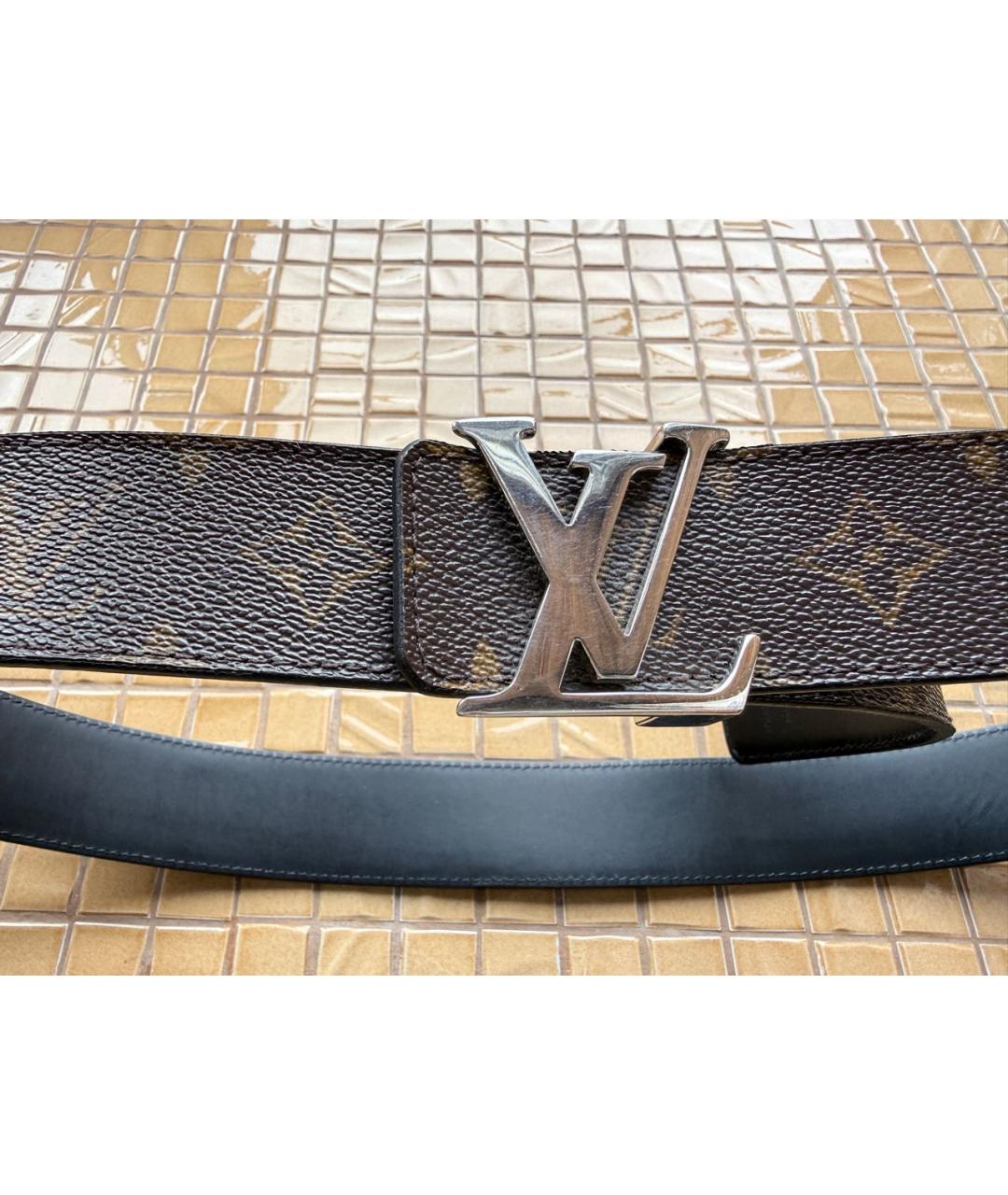LOUIS VUITTON Коричневый ремень, фото 7