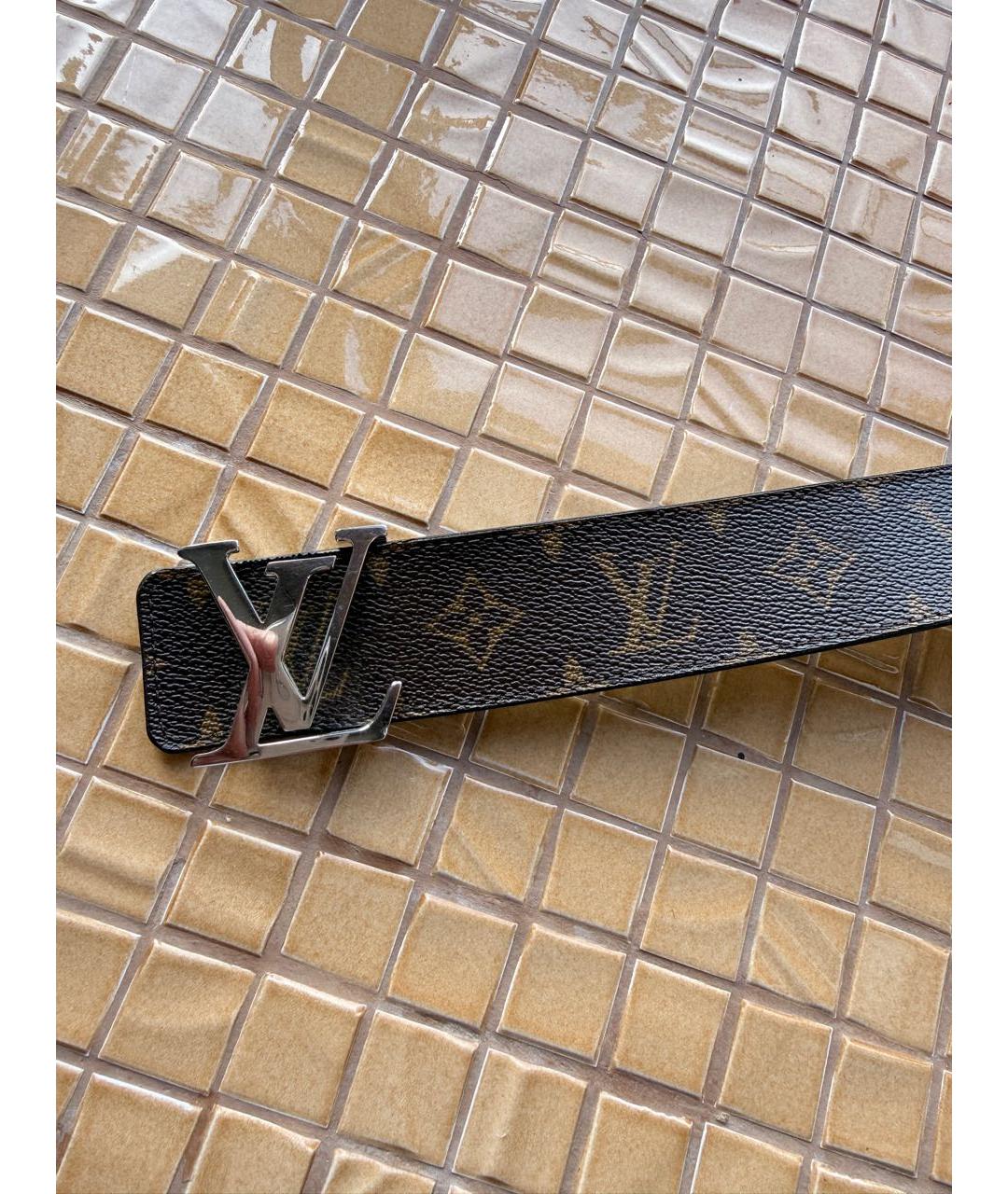 LOUIS VUITTON Коричневый ремень, фото 2
