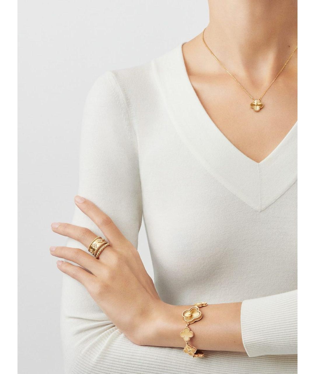 VAN CLEEF & ARPELS Золотая подвеска из желтого золота, фото 3