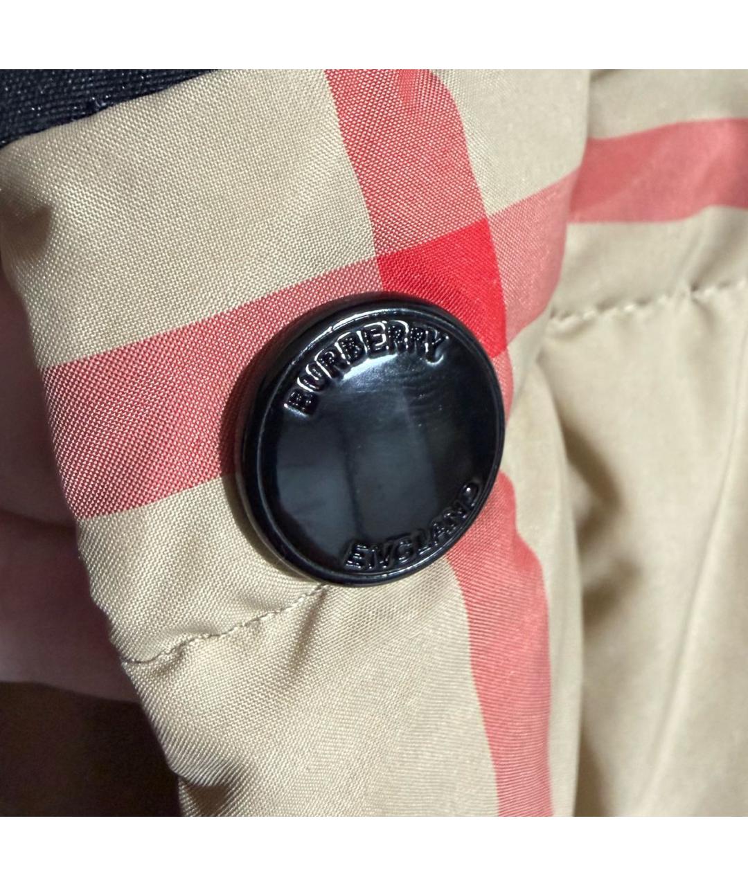 BURBERRY Мульти полиэстеровый пуховик, фото 3