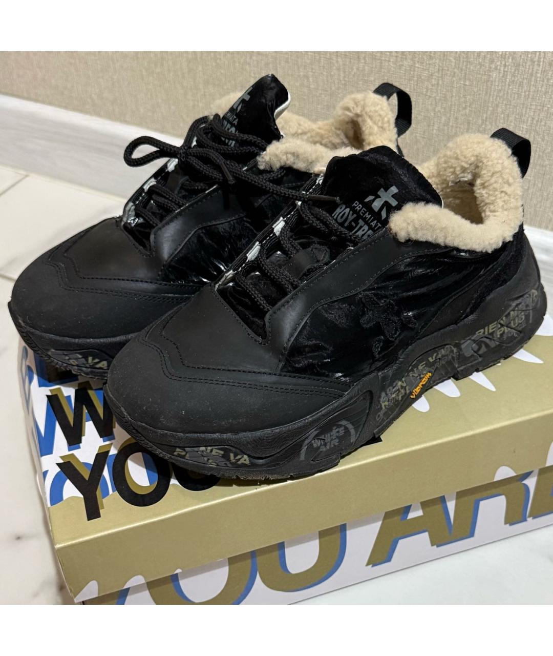 PREMIATA Черные кроссовки, фото 2