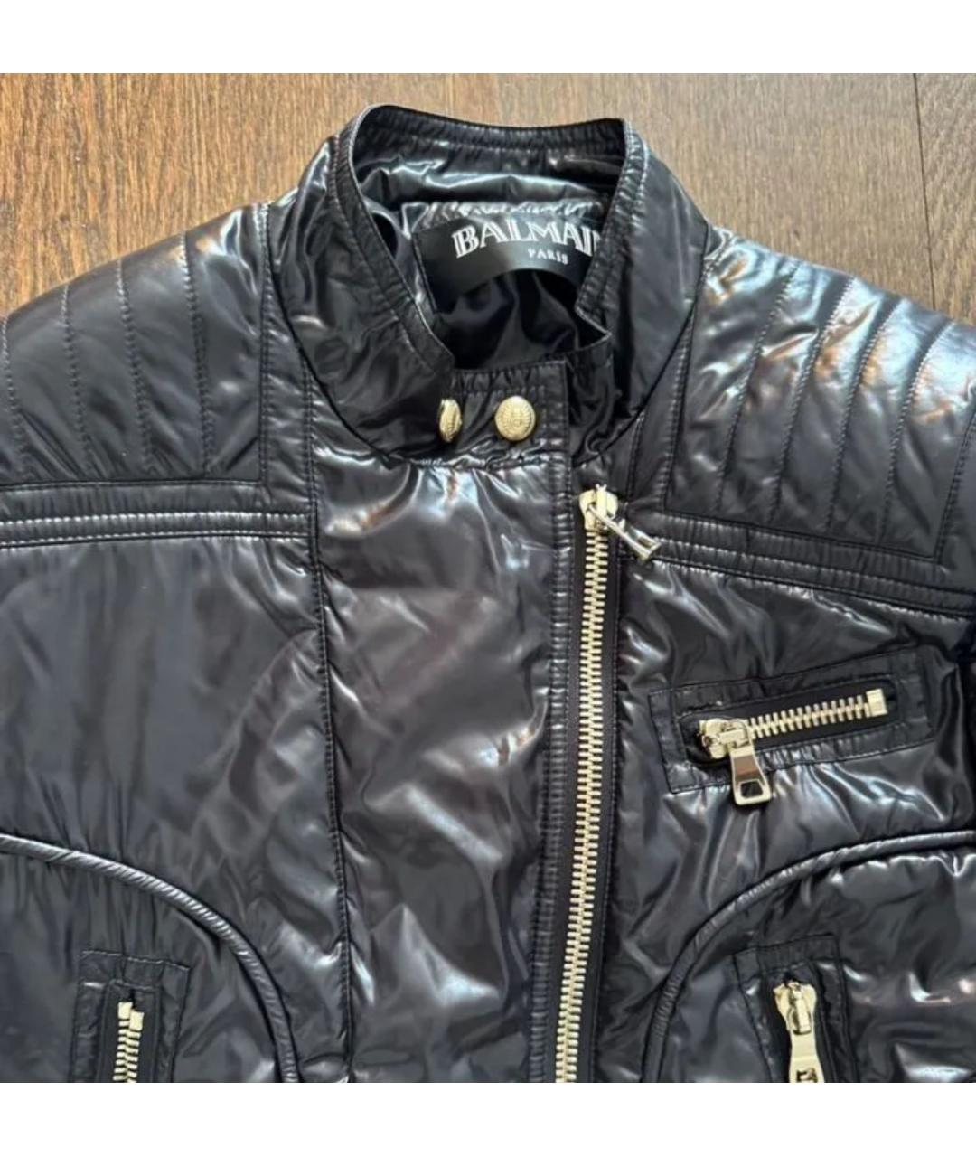 BALMAIN Черная куртка, фото 4