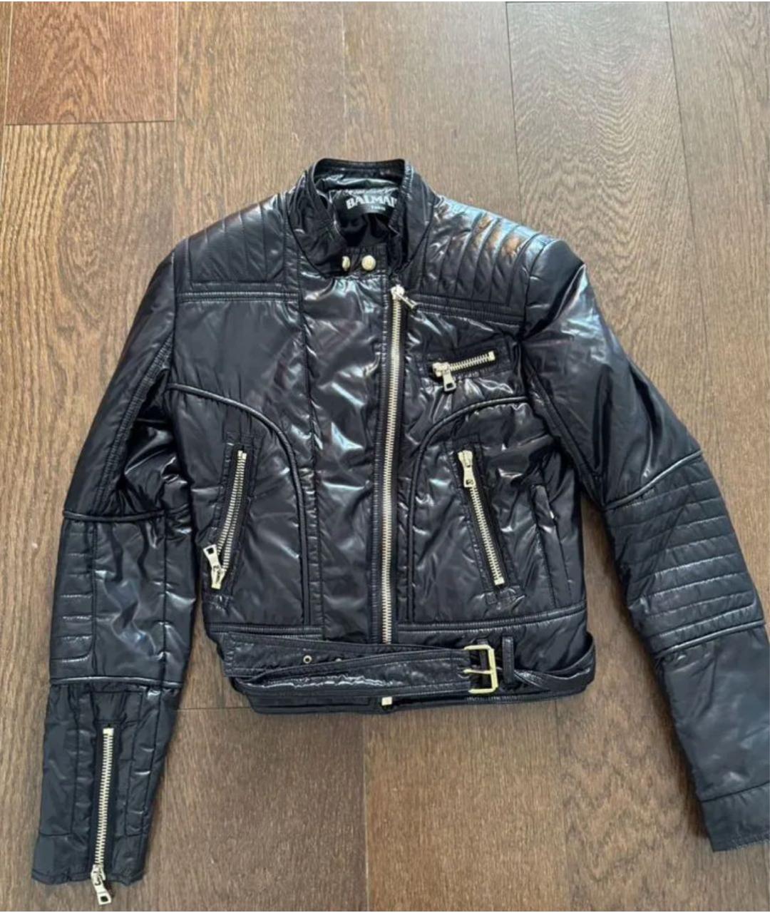 BALMAIN Черная куртка, фото 7