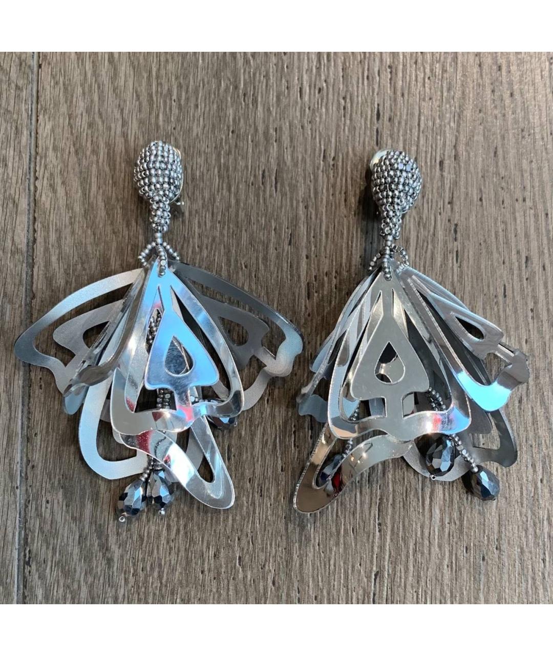 OSCAR DE LA RENTA Серебряные серьги, фото 4