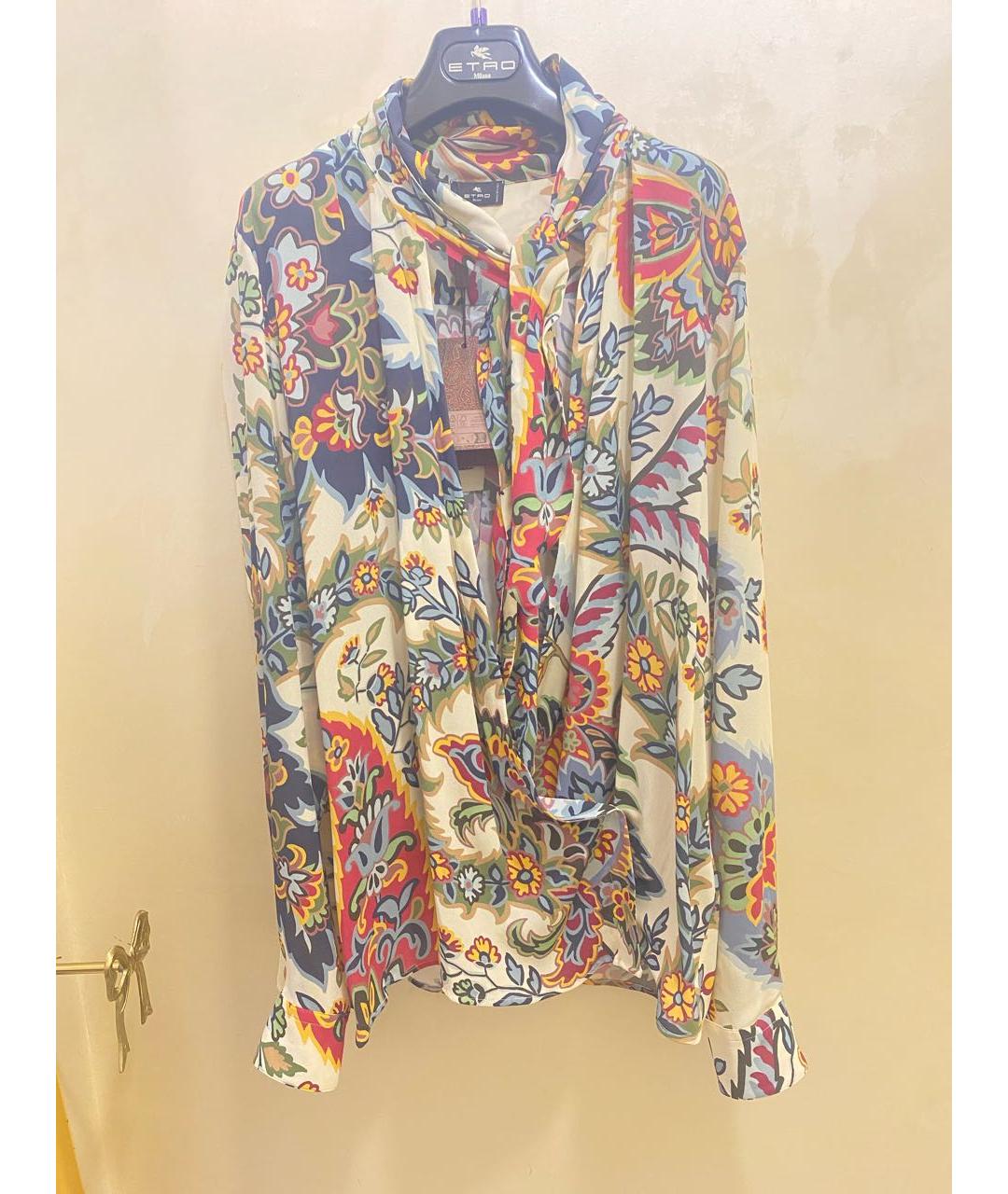 ETRO Мульти вискозная блузы, фото 8