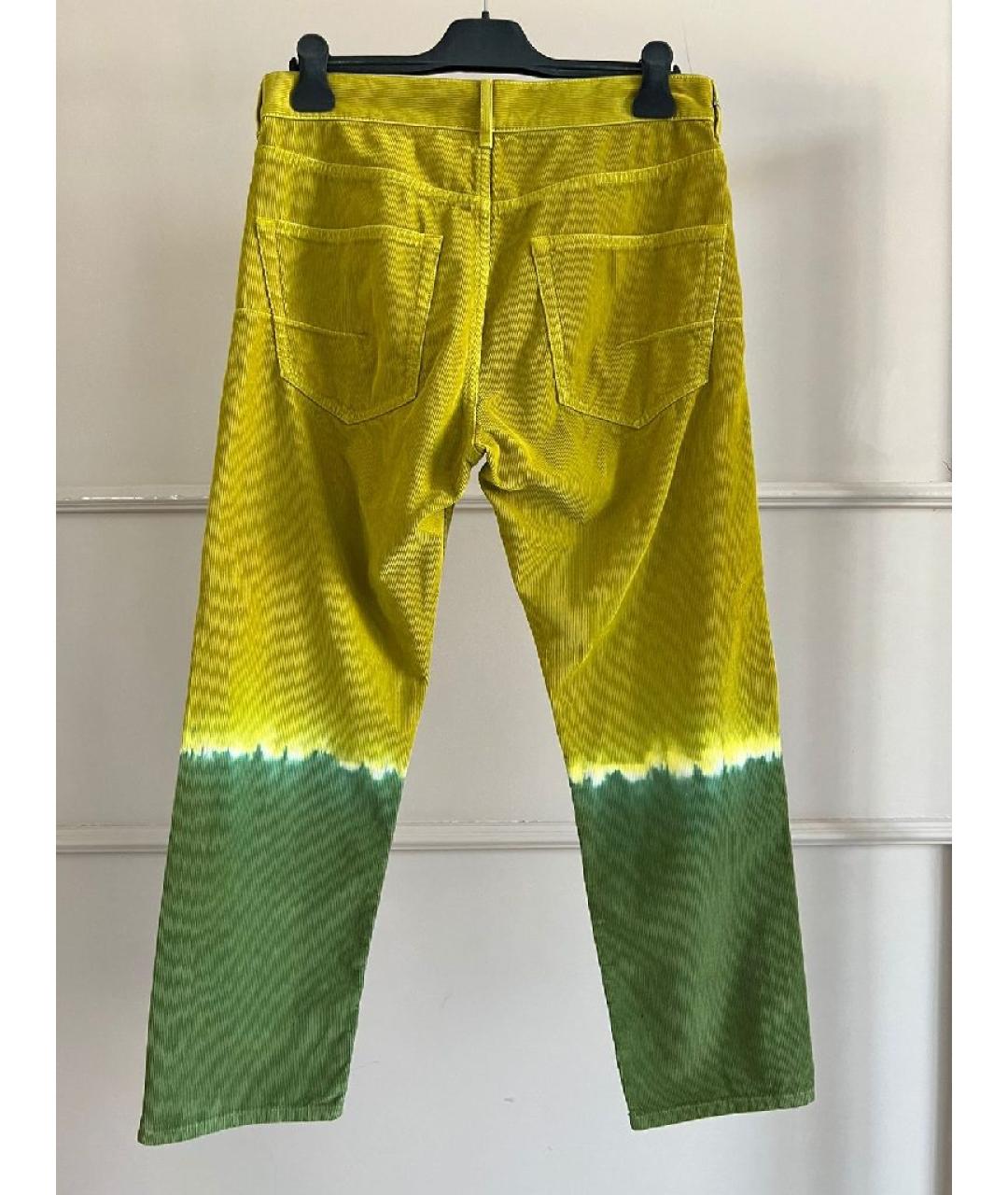 CHRISTIAN DIOR Желтые бриджи, фото 3