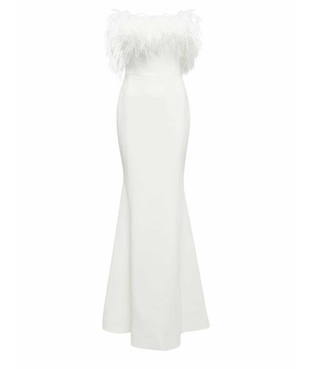 REBECCA VALLANCE Белое полиэстеровое коктейльное платье, фото 1