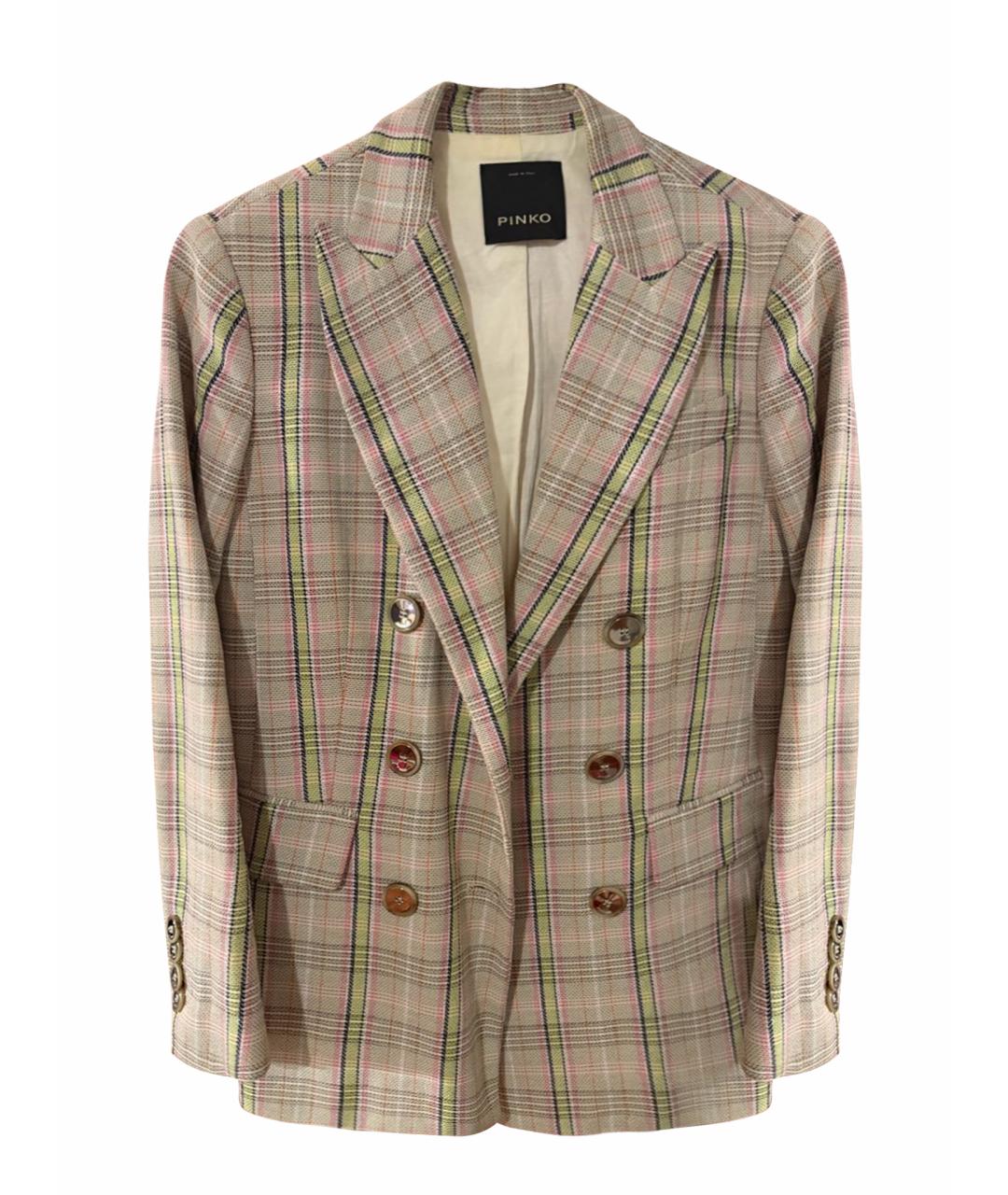 PINKO Мульти хлопковый жакет/пиджак, фото 1