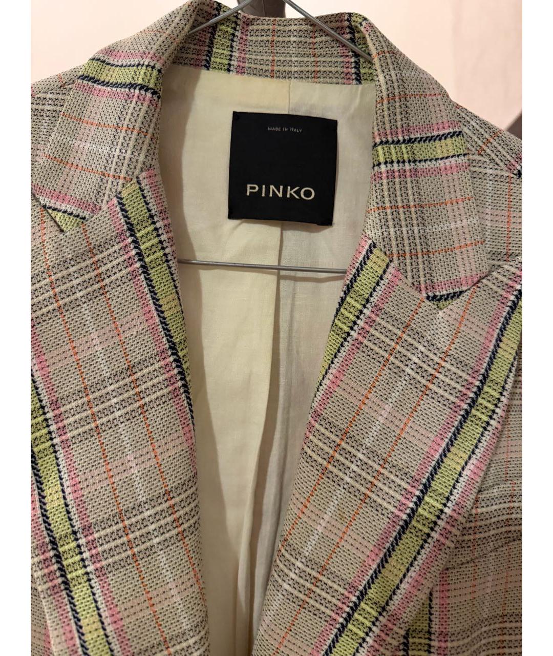 PINKO Мульти хлопковый жакет/пиджак, фото 3