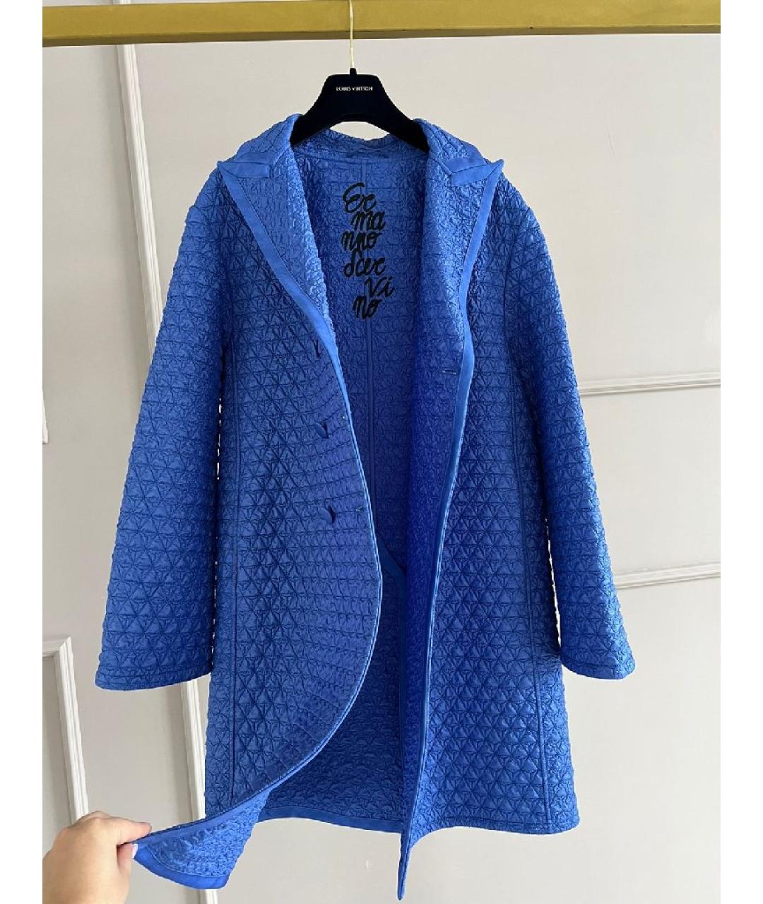 ERMANNO SCERVINO Синяя куртка, фото 3