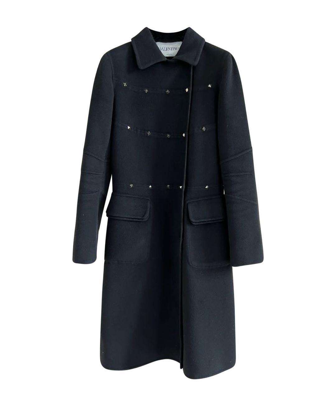VALENTINO Черное пальто, фото 1