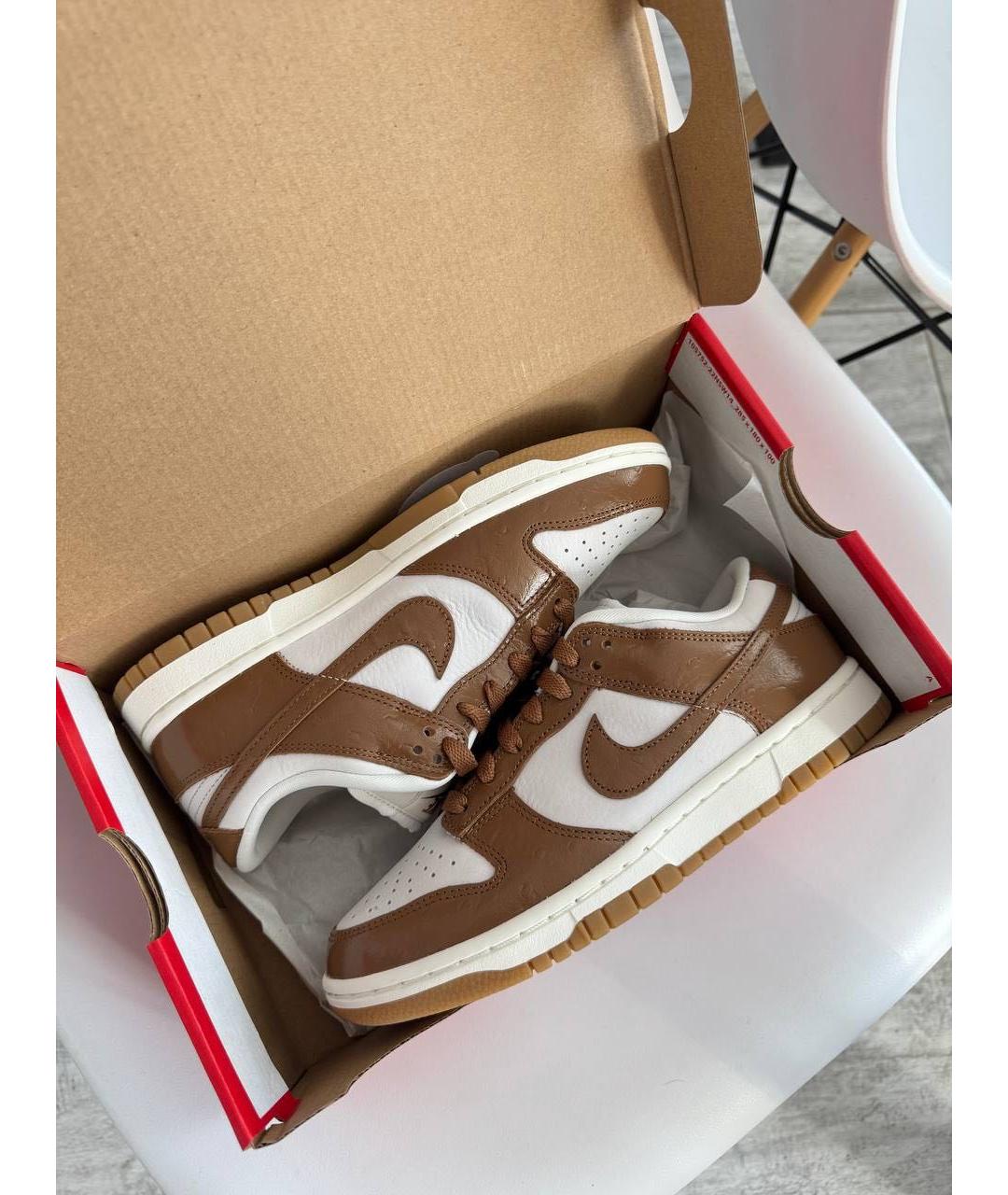 NIKE Коричневые кеды, фото 7