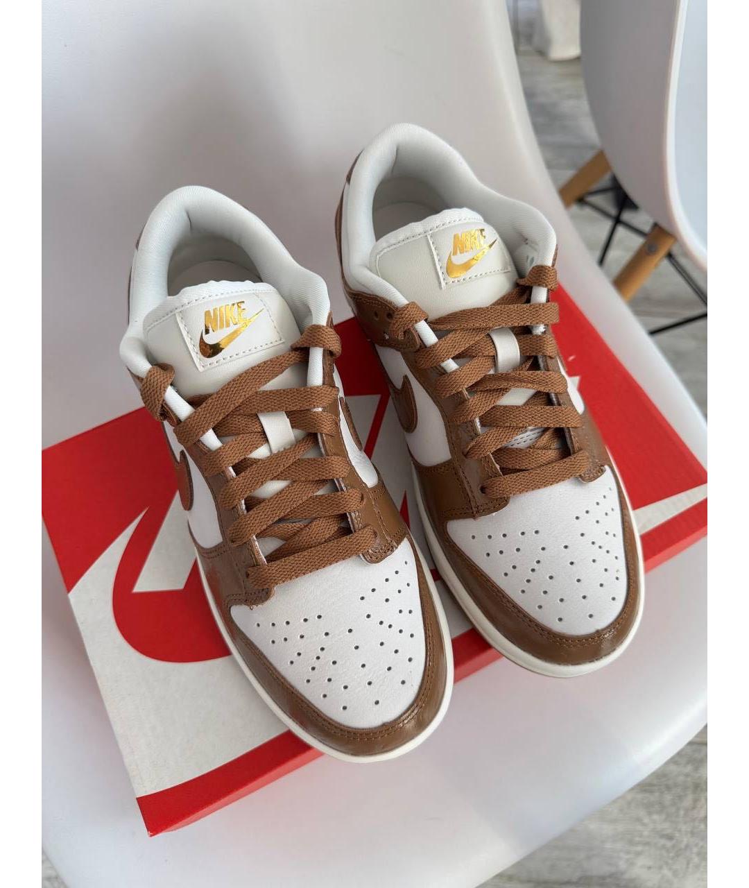 NIKE Коричневые кеды, фото 2