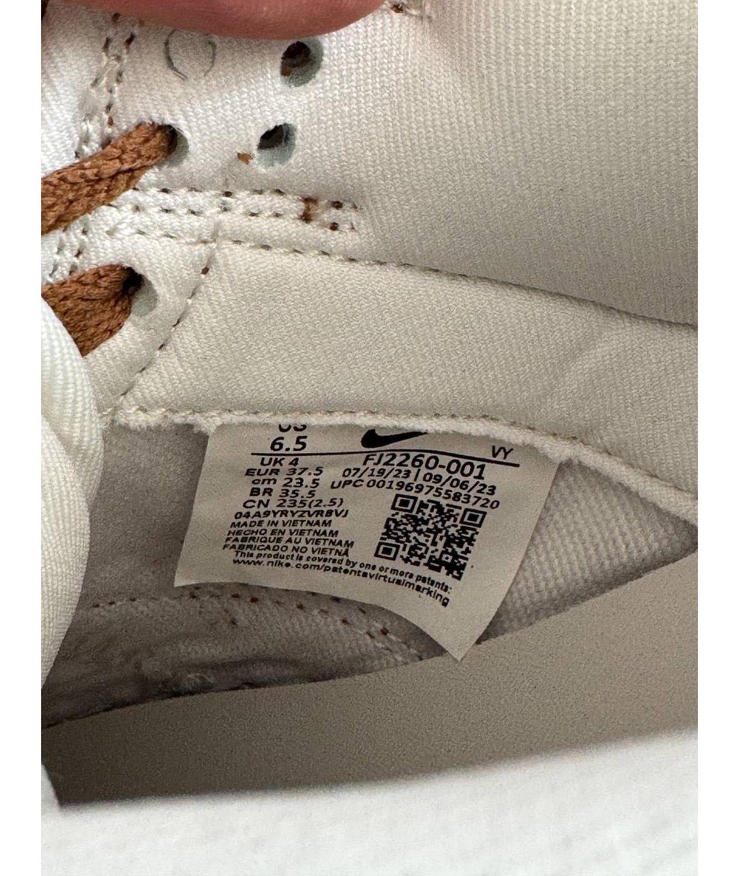 NIKE Коричневые кеды, фото 5