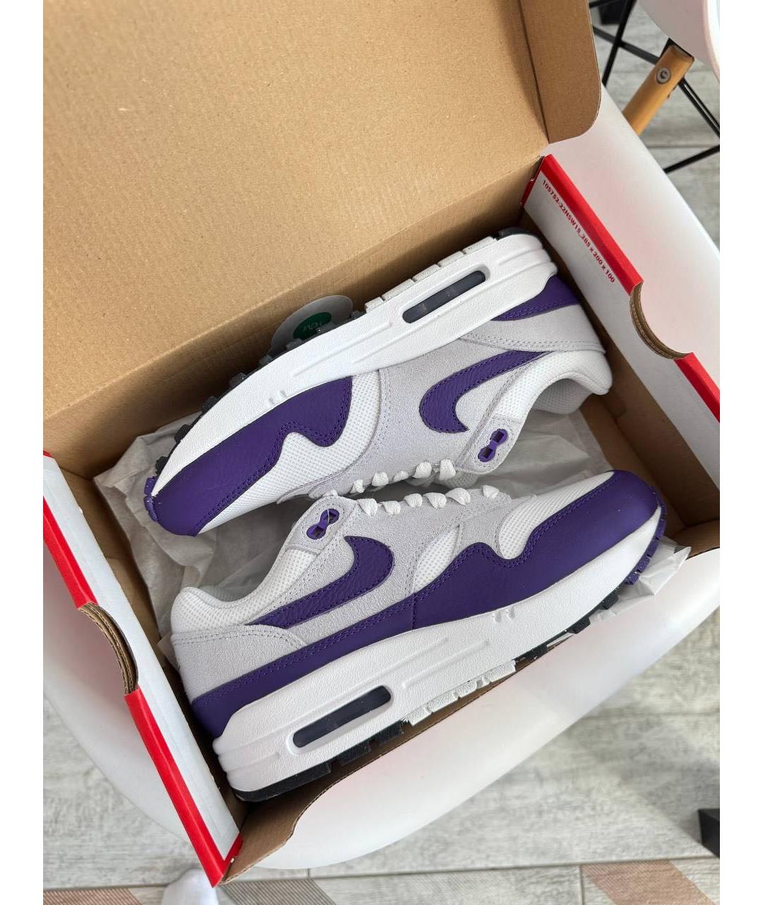 NIKE Фиолетовые текстильные кроссовки, фото 6