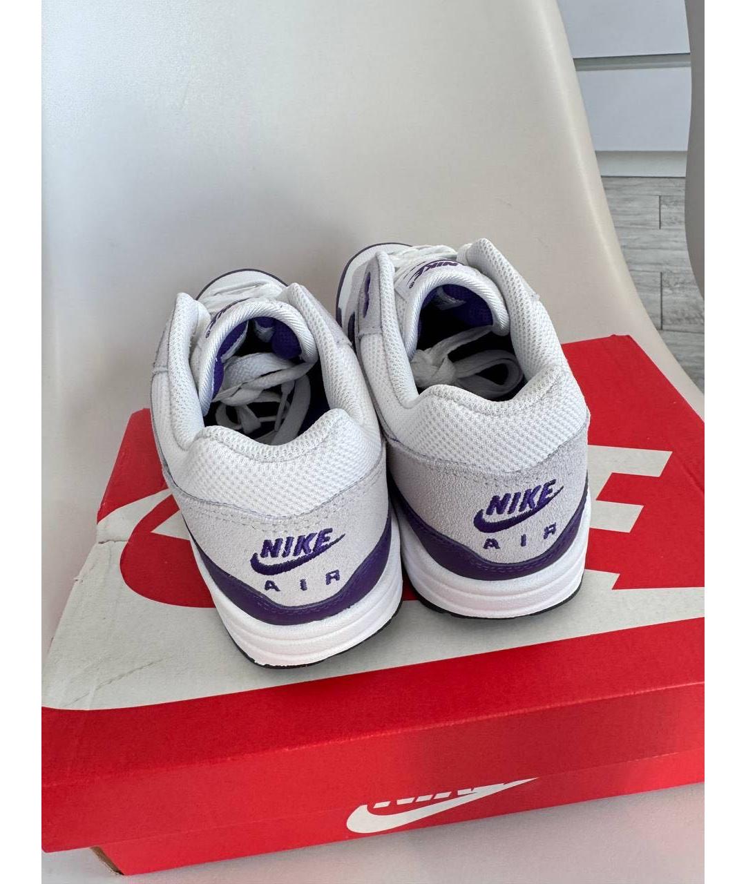 NIKE Фиолетовые текстильные кроссовки, фото 4