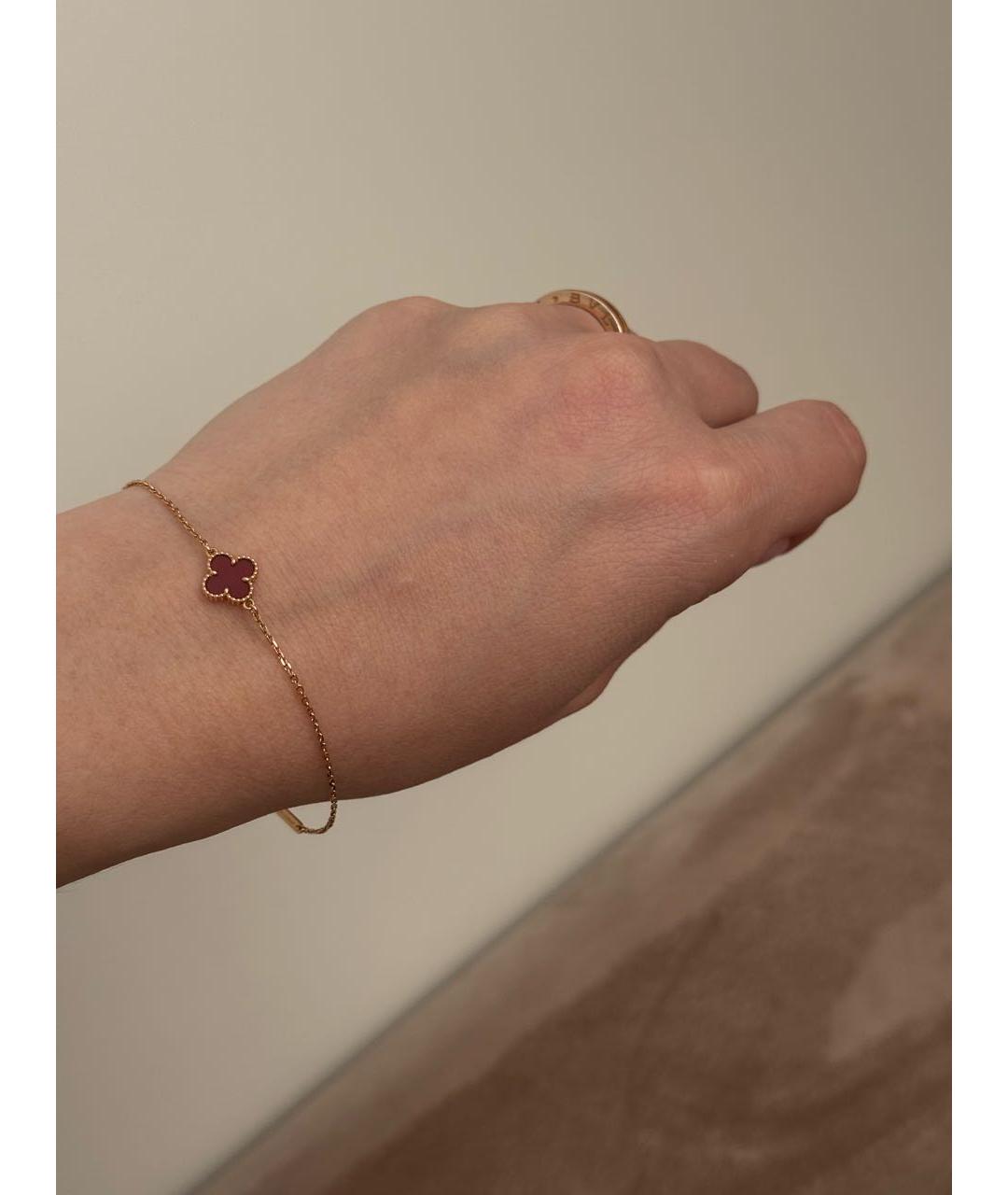 VAN CLEEF & ARPELS Золотой браслет из розового золота, фото 4