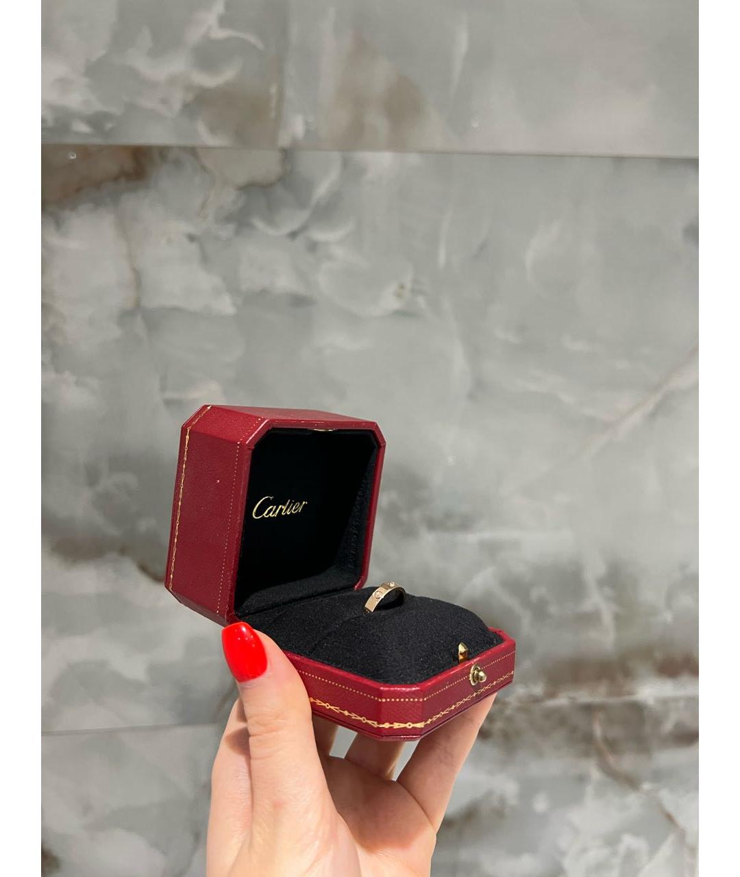 CARTIER Золотое кольцо из розового золота, фото 2