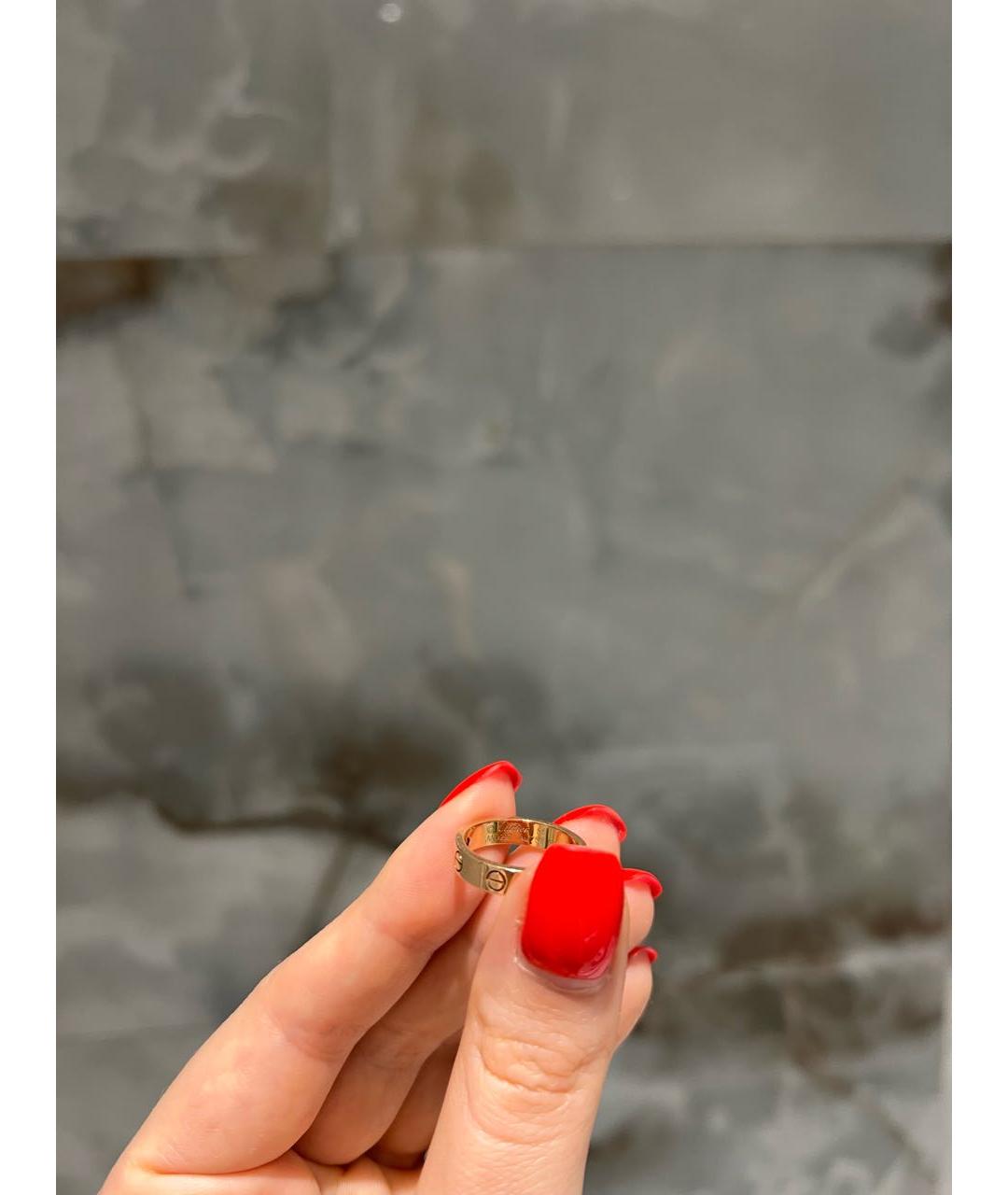 CARTIER Золотое кольцо из розового золота, фото 3