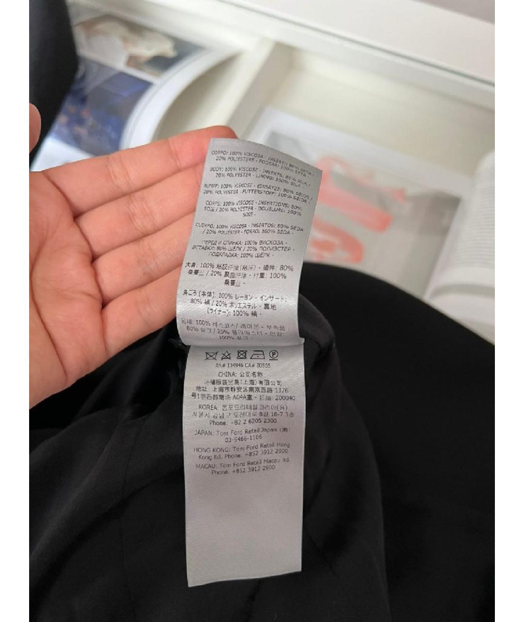 TOM FORD Черный жакет/пиджак, фото 6