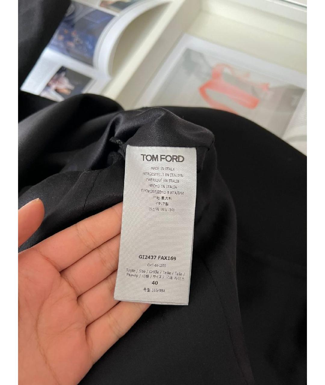 TOM FORD Черный жакет/пиджак, фото 5