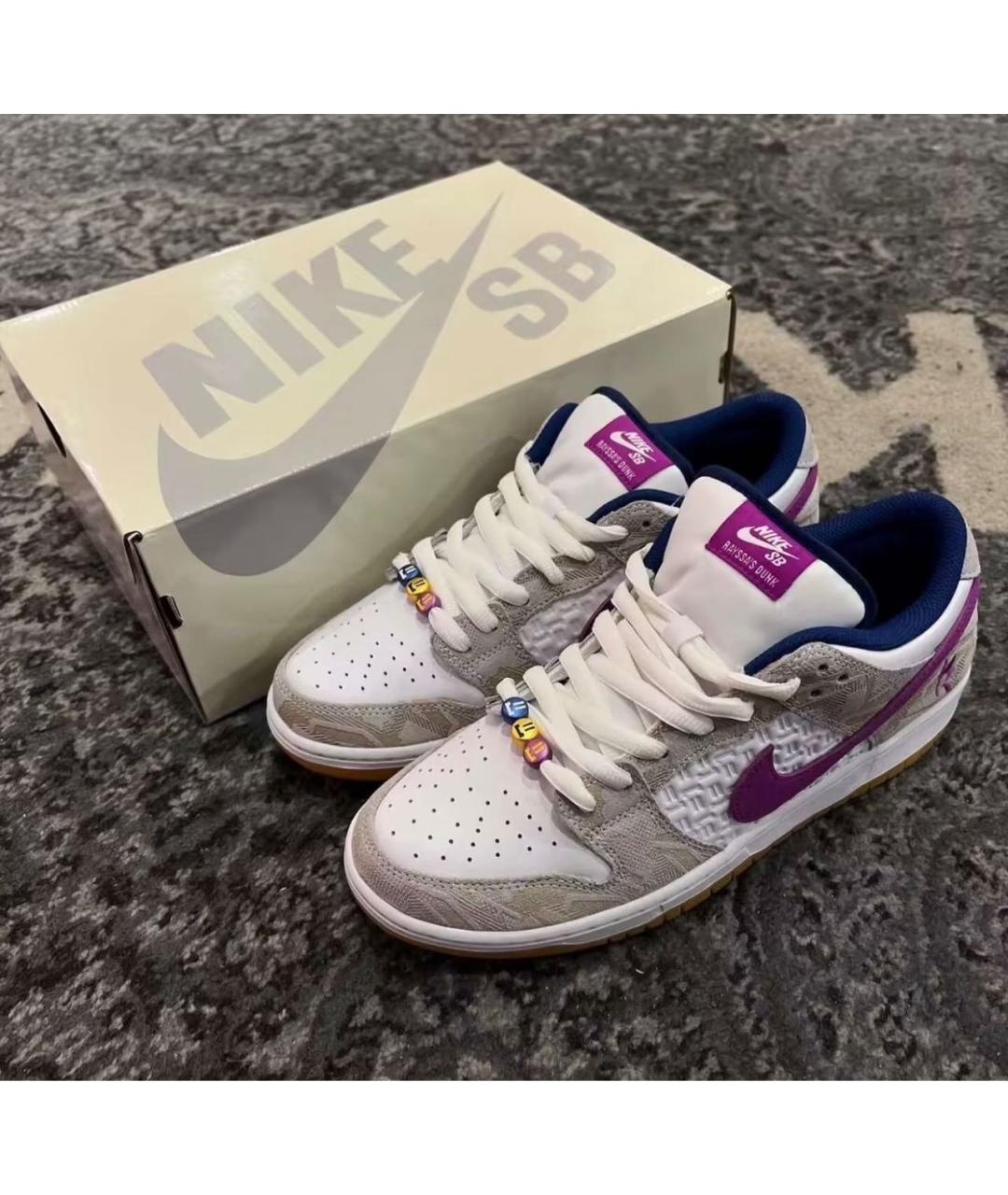 NIKE Бежевые текстильные кроссовки, фото 7