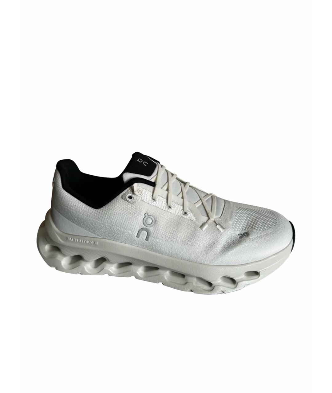 ON Белые текстильные кроссовки, фото 1