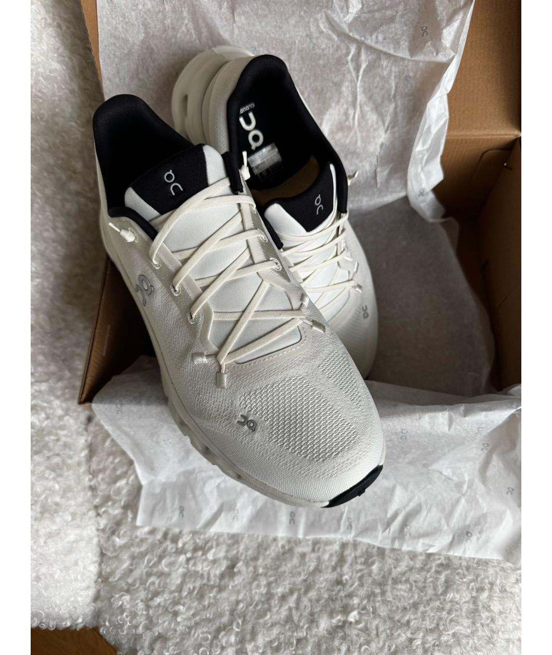 ON Белые текстильные кроссовки, фото 2