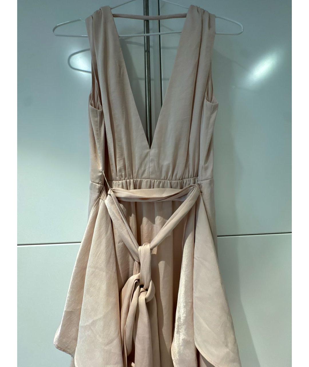 BCBG MAXAZRIA Розовое полиэстеровое вечернее платье, фото 4