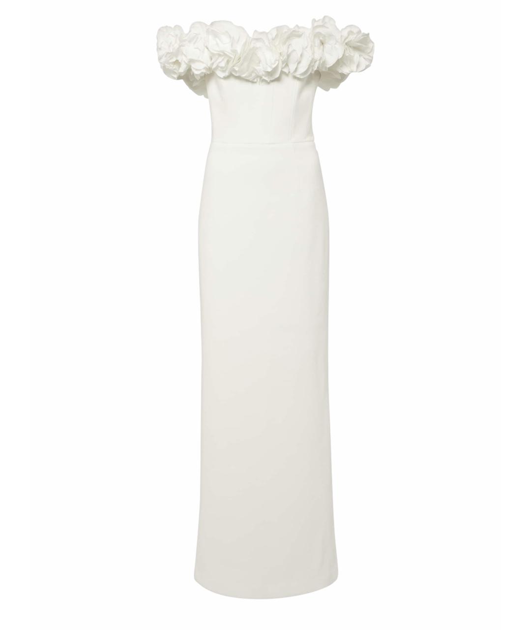 REBECCA VALLANCE Белое полиэстеровое коктейльное платье, фото 1