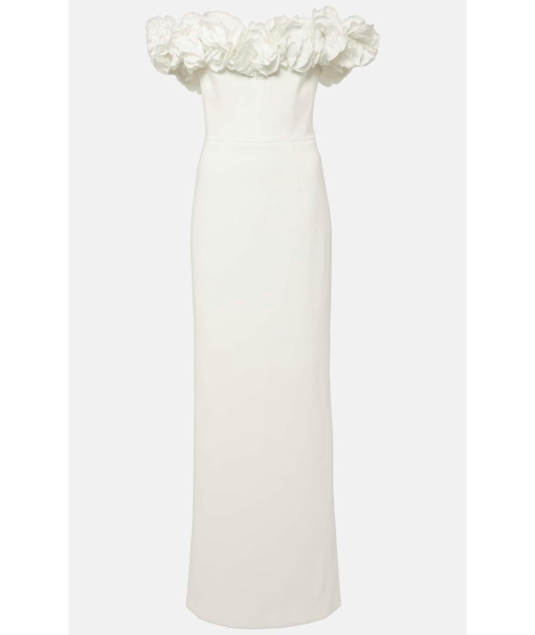 REBECCA VALLANCE Белое полиэстеровое коктейльное платье, фото 6