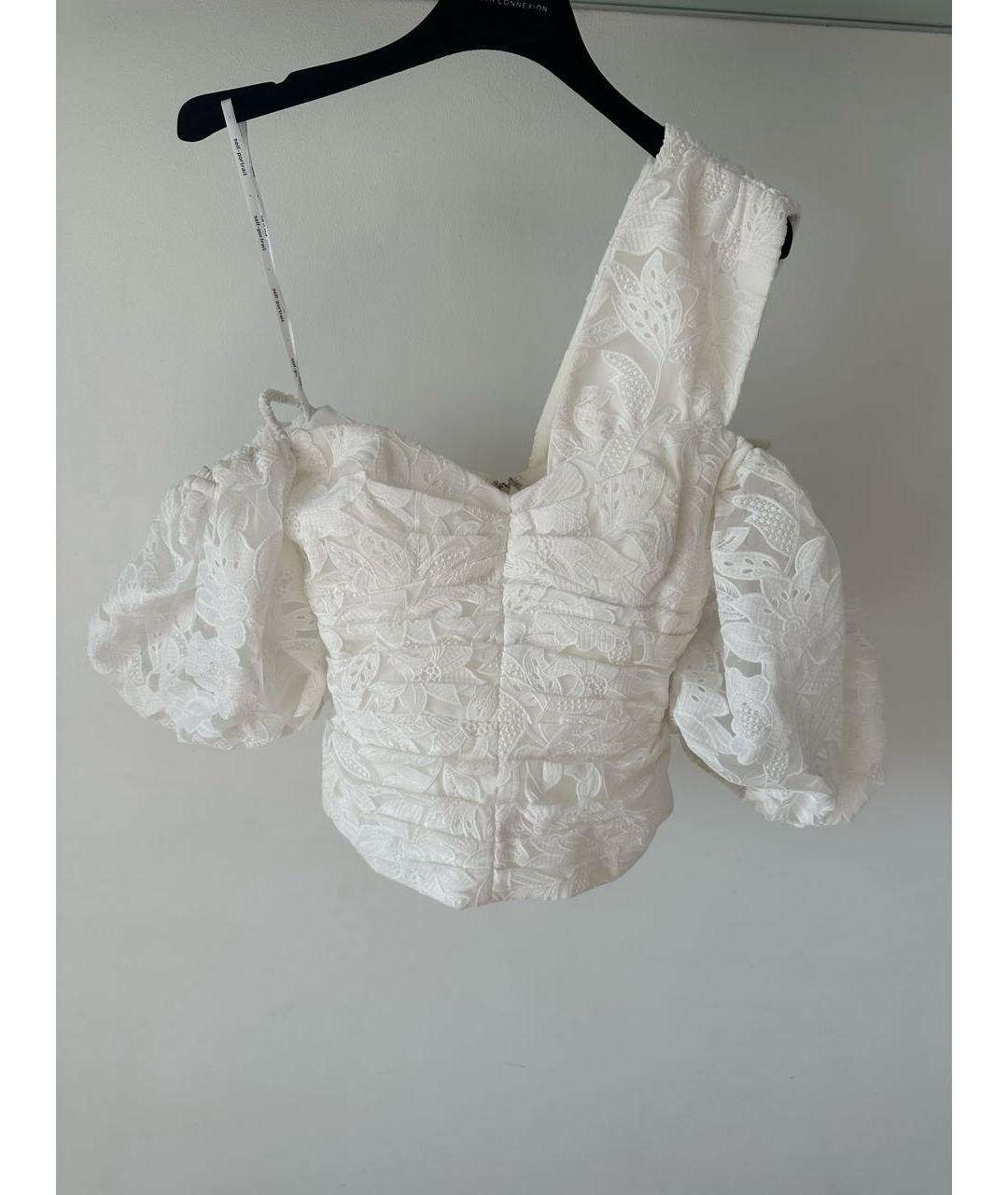 SELF-PORTRAIT Белая блузы, фото 5