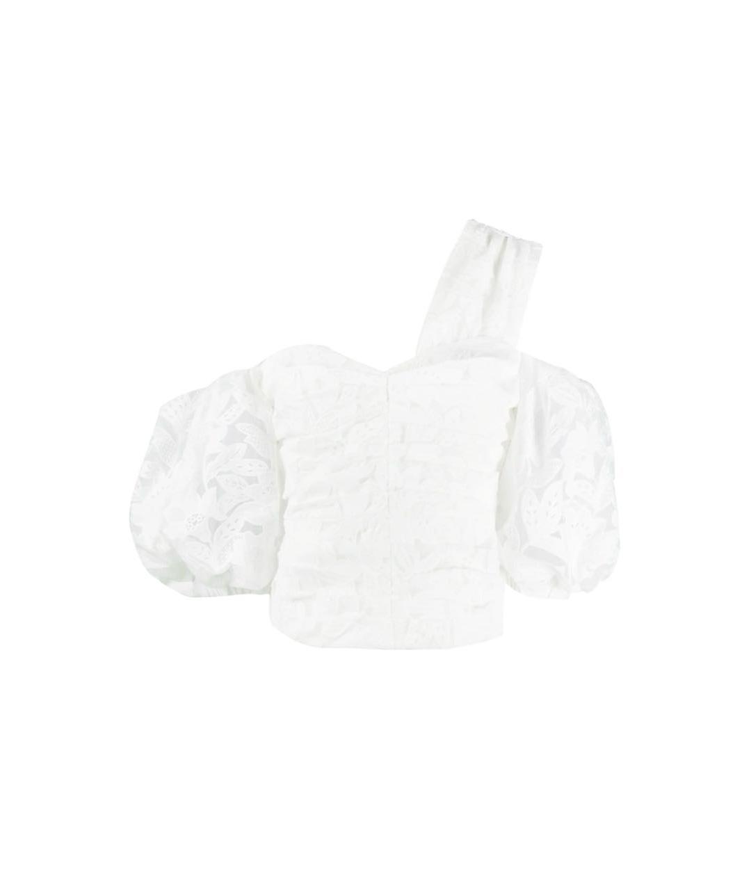 SELF-PORTRAIT Белая блузы, фото 7