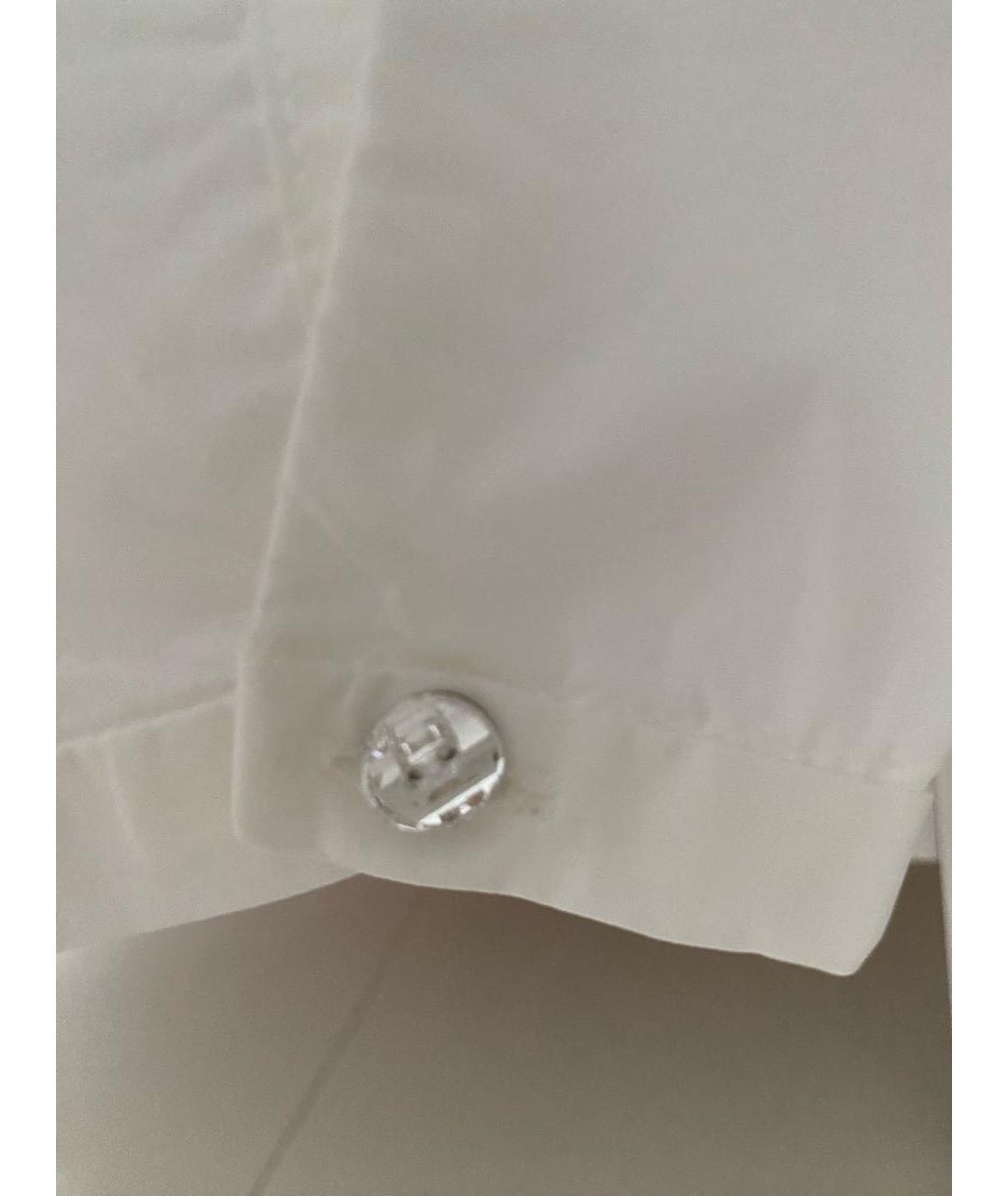 MONNALISA Белая хлопковая блузы, фото 5