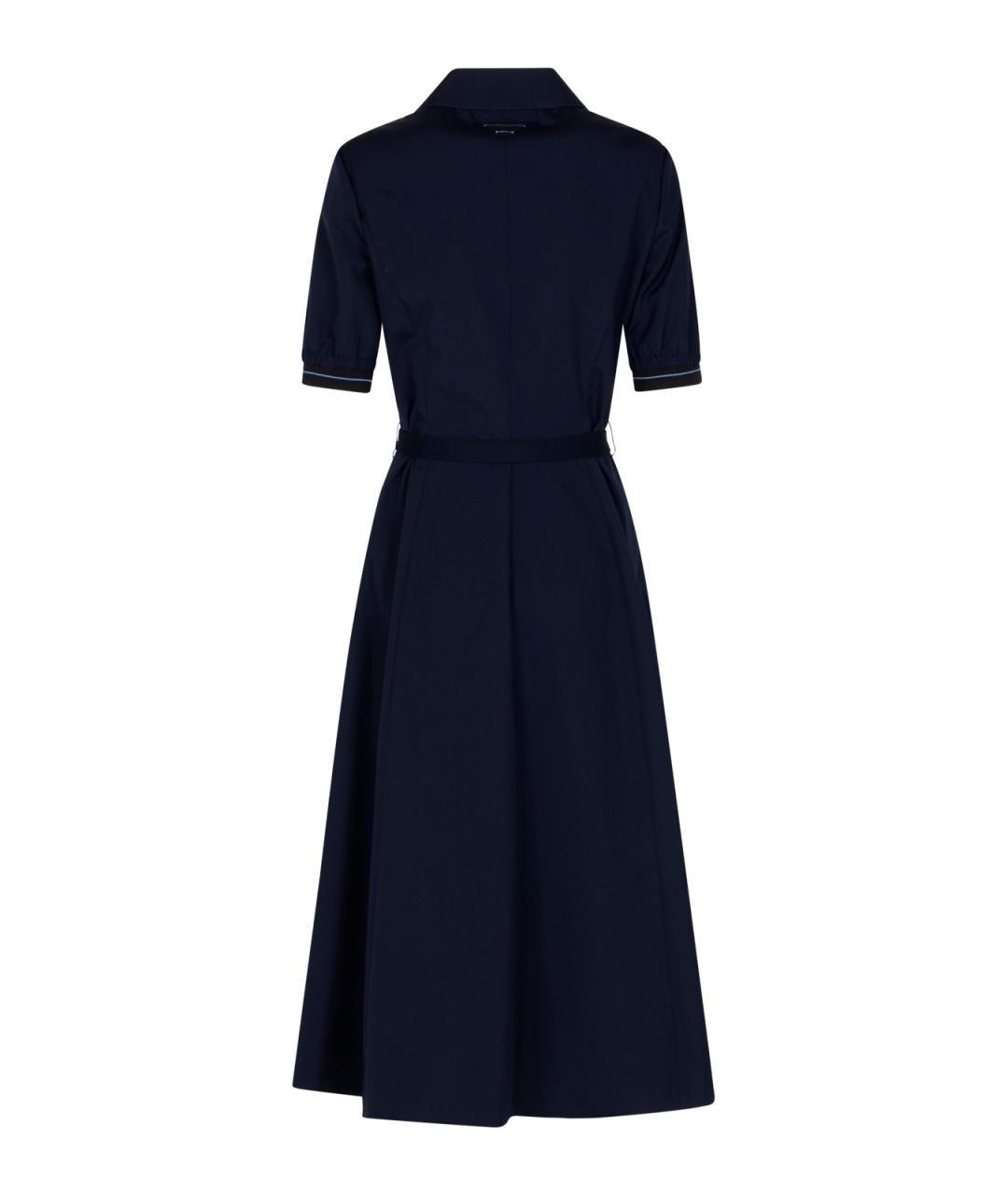 PRADA Синее повседневное платье, фото 2