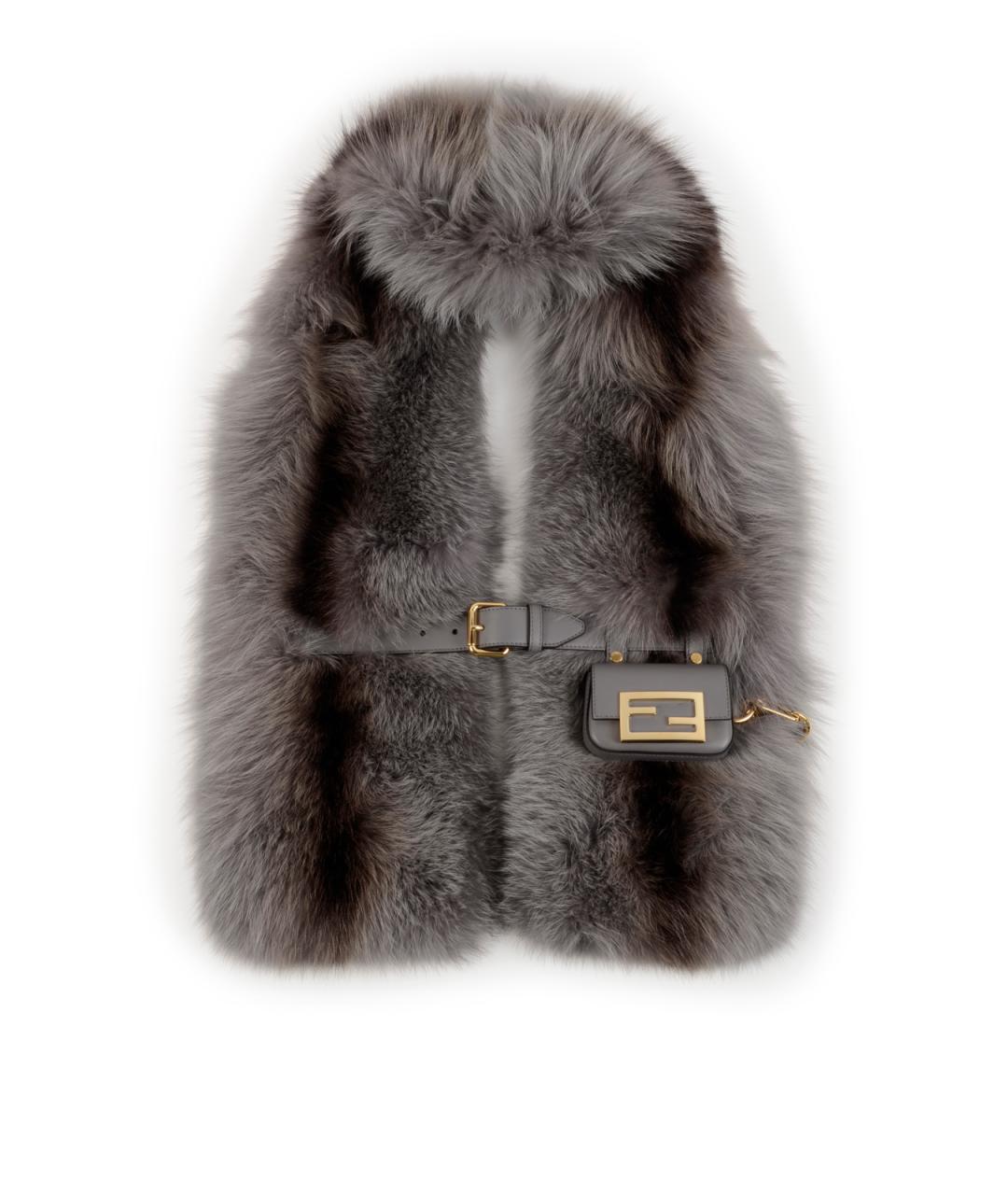 FENDI Мульти шарф, фото 1