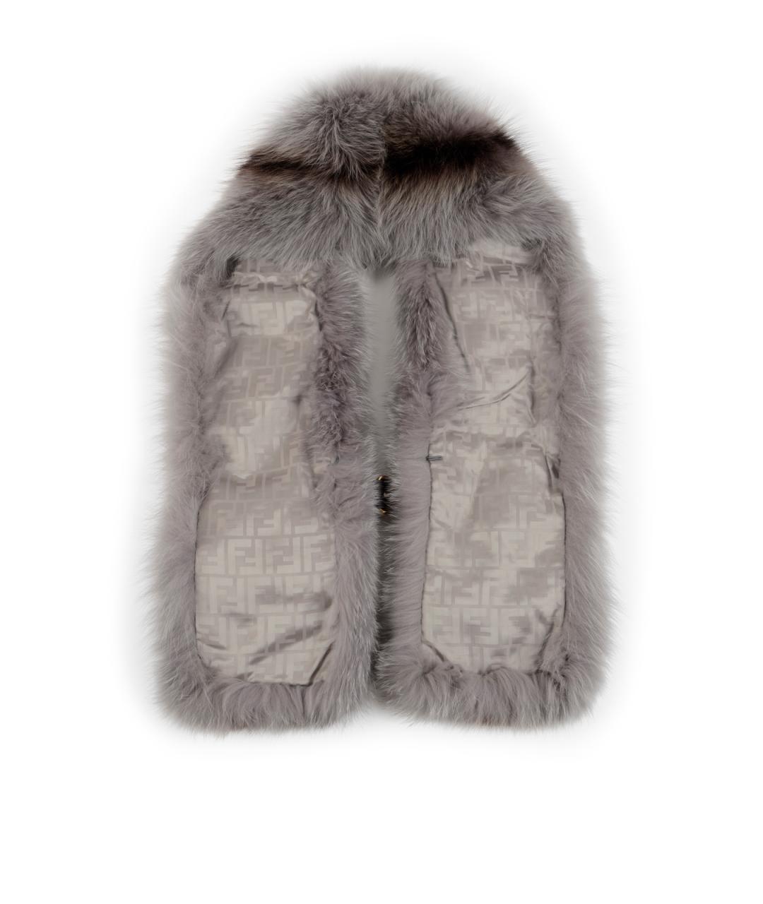 FENDI Мульти шарф, фото 2