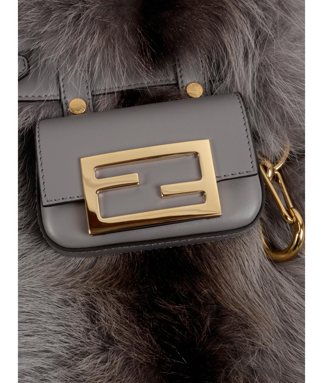 FENDI Мульти шарф, фото 3