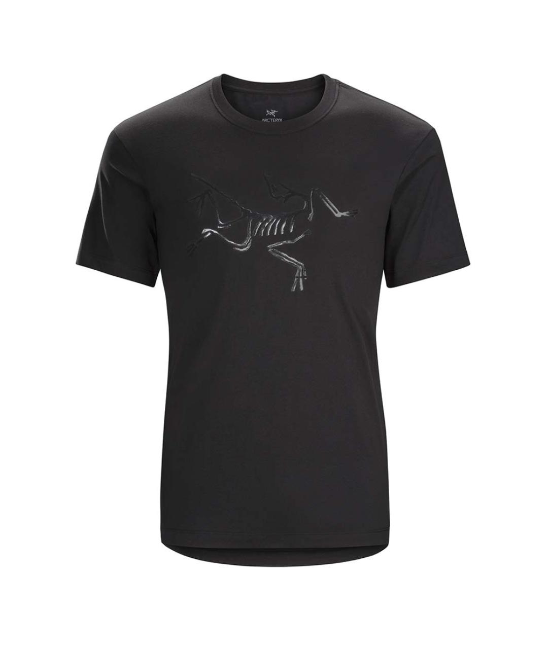 ARCTERYX Черная хлопковая футболка, фото 3