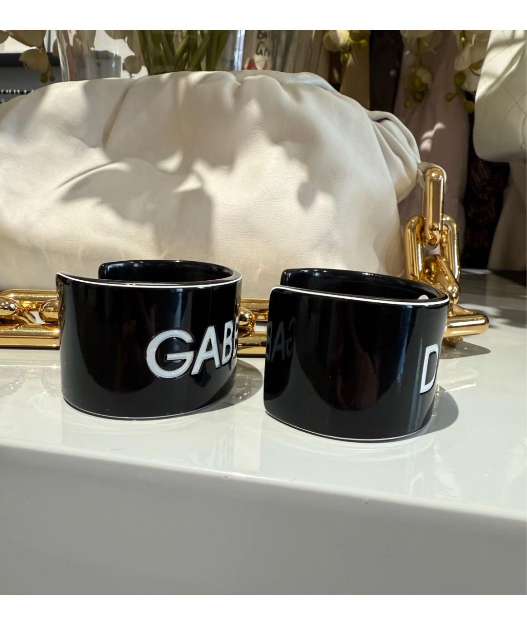 DOLCE&GABBANA Черный браслет, фото 2