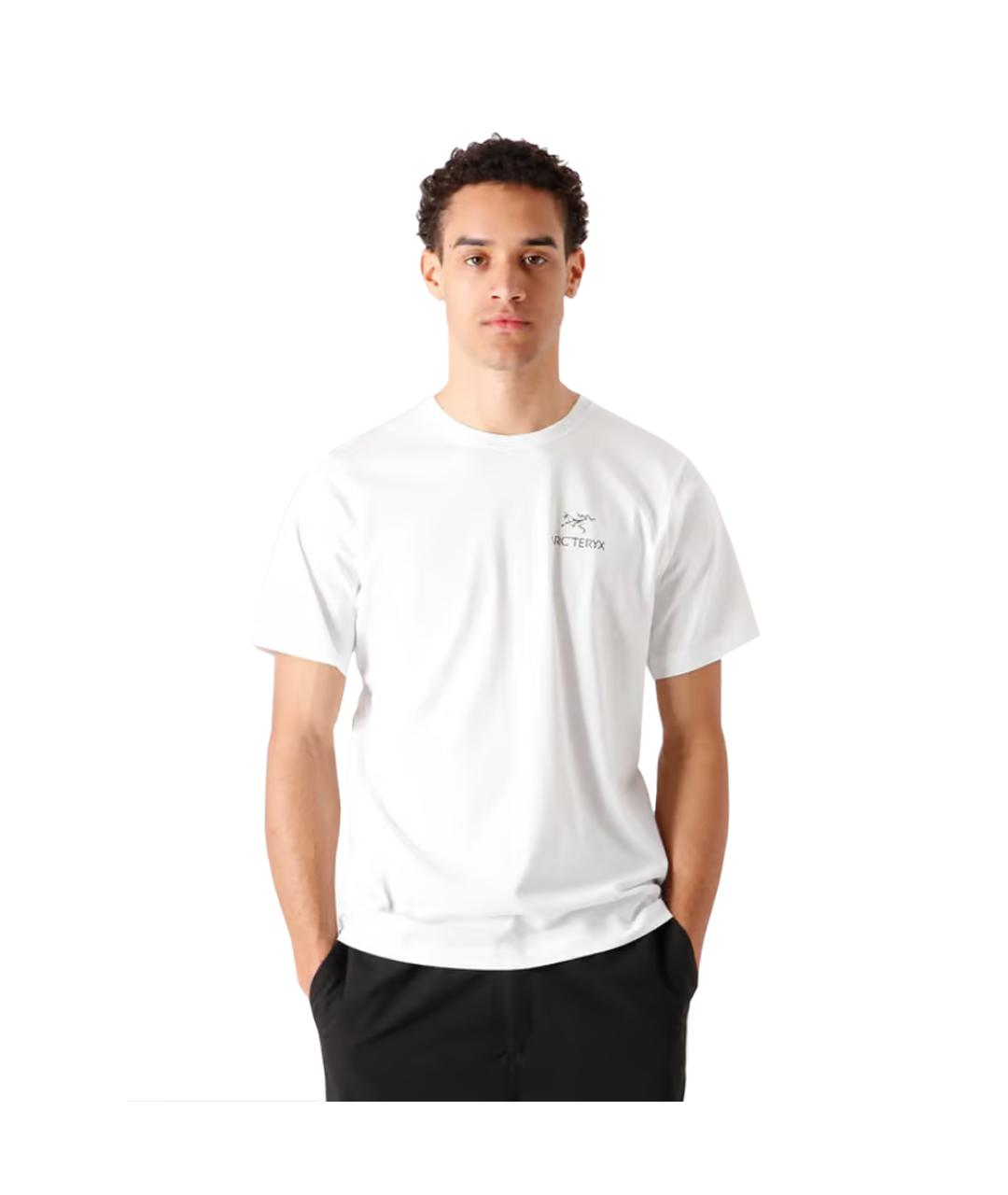 ARCTERYX Белая хлопковая футболка, фото 2