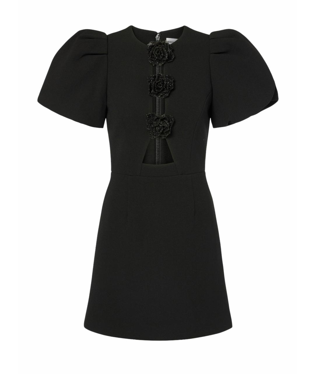 REBECCA VALLANCE Черное полиэстеровое коктейльное платье, фото 1