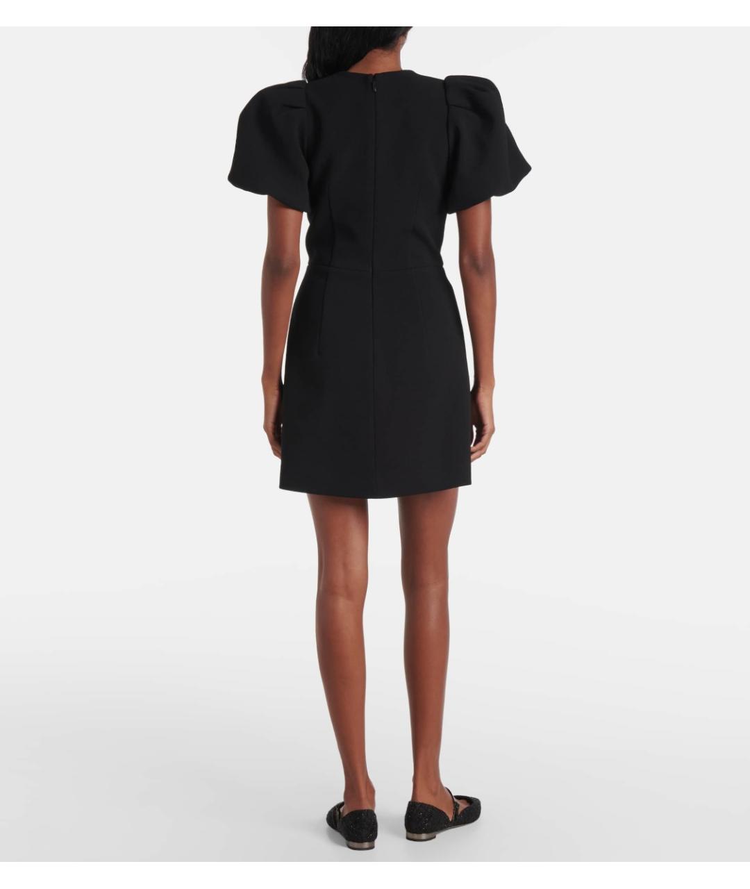 REBECCA VALLANCE Черное полиэстеровое коктейльное платье, фото 3