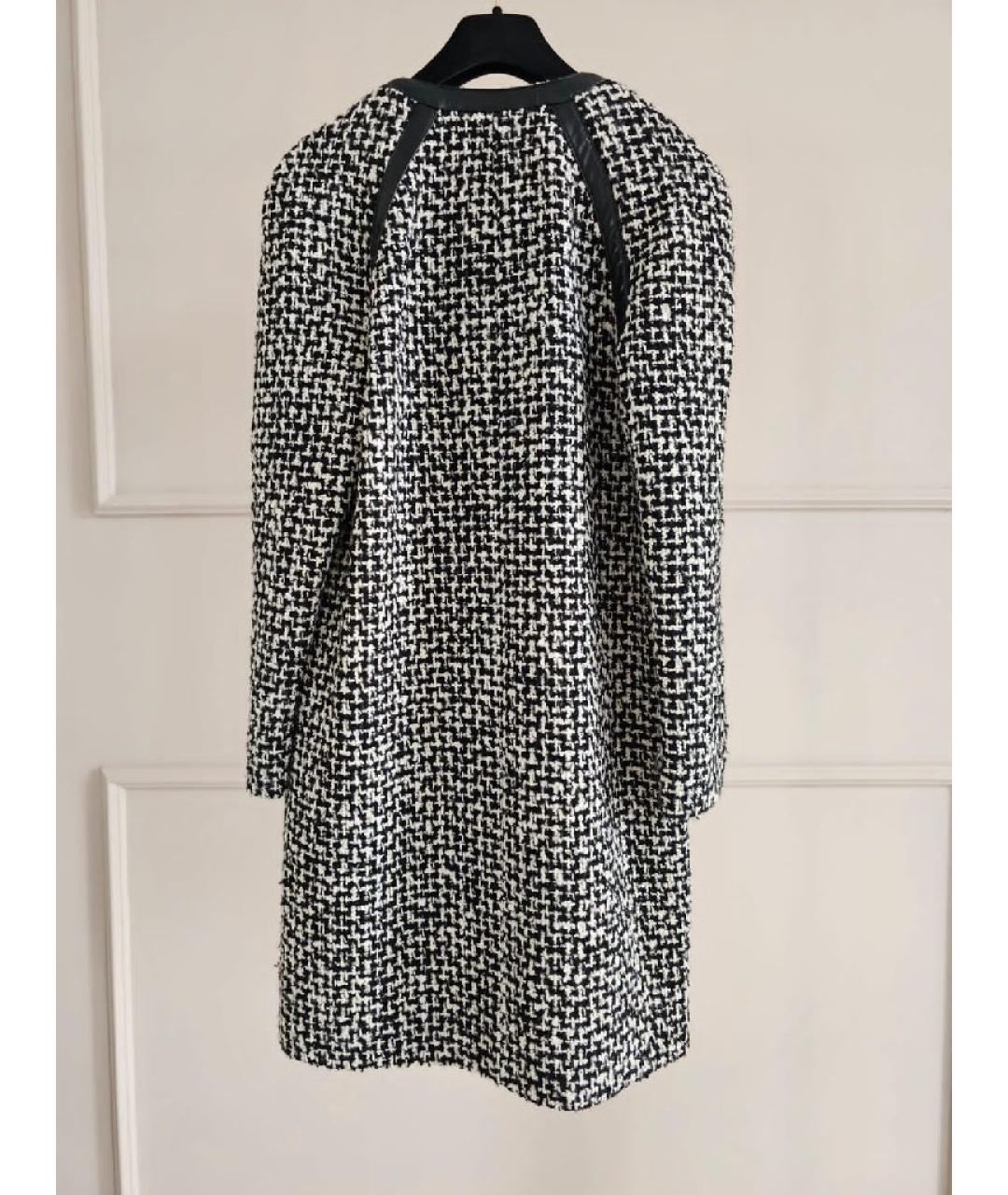 SAINT LAURENT Черное пальто, фото 2